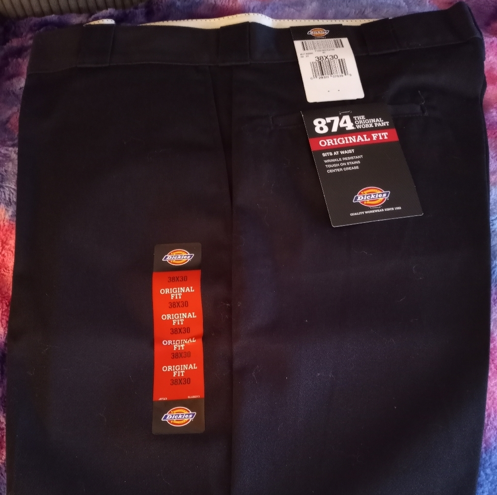 BNWT DICKIES WORK PANTS 38X30